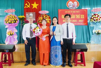 Chi bộ TDP1 thị trấn Mộ Đức tổ chức thành công Đại hội chi bộ, nhiệm kỳ 2025 - 2027!
